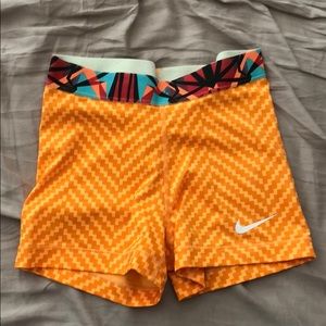 Orange Nike Spandex